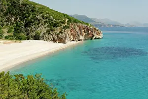 Ionian: Ionian Sea, coast at Dhermi, Alabanian Riviera