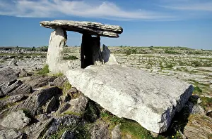 Clare: Ireland, County Clare, Burren Area. Poulnabrone