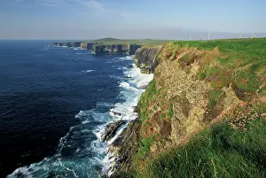 Clare: Ireland, County Clare. Kilbaha Bay, Loop