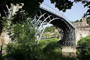 Severn: the Iron Bridge over the River Severn at Ironbridge