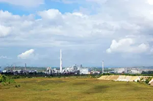 Factories: Iron-ore mining and smelting industrial complex