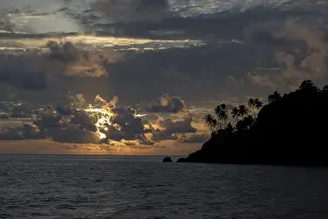 220518: Island silhouette - at sunset - Raja Ampat, West