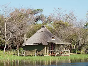 Tents: Island Tents Accomodation - built on poles right