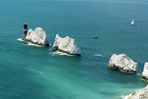 Secret: Isle of Wight - A view of The Needles from a location