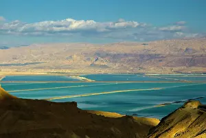 Feature: Israel, Negev, view of the Dead Sea, in