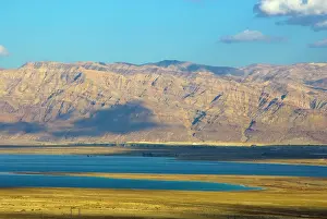 Feature: Israel, Negev, view of the Dead Sea, in