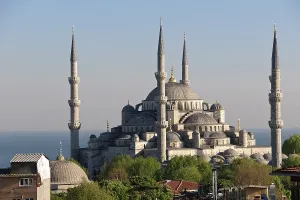 Mosque: Istanbul, Turkey. The Blue Mosque