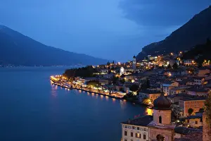 Steeple: Italy, Brescia Province, Limone sul Garda