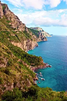 Amalfi: Italy, Campania, Sorrentine Peninsula, Positano