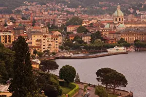 Como: Italy, Como Province, Como. City view from