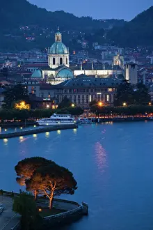 Medieval: Italy, Como Province, Como. City view from