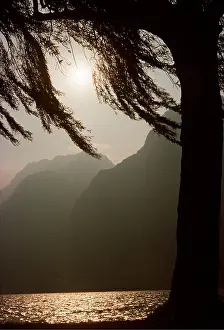 Garda: ITALY - Lake Garda at sunset