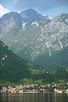 Como: Italy, Lecco Province, Lierna. Town and