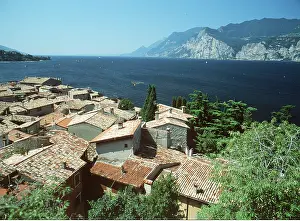Garda: ITALY - Malcesine, view of Lake Garda