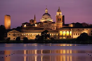 14th: Italy, Mantua Province, Mantua. Town view
