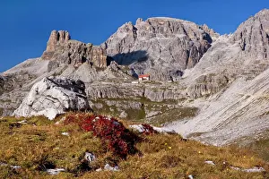 Rifugio: Italy - mountain panorama - view towards several