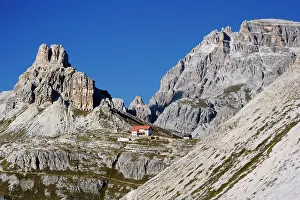 Rifugio: Italy - mountain panorama - view towards several
