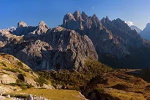 Cadini: Italy - mountain panorama - view of the many peaks