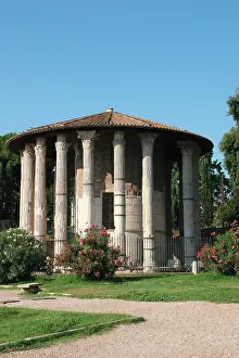Circular: Italy. Rome. The circular temple of Hercules