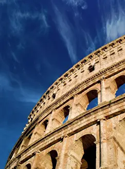 Amphitheatre: Italy, Rome, Roman Coliseum