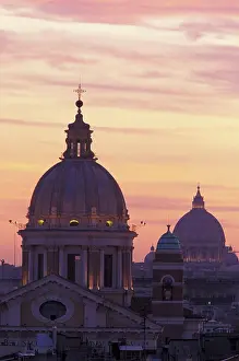 Steps: Italy, Rome. View from atop the Spanish