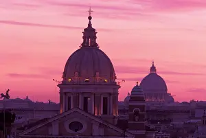 Steps: Italy, Rome. View from atop the Spanish