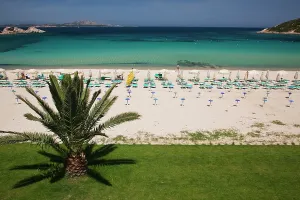 Tempio: Italy, Sardinia, Baja Sardinia. Resort beach