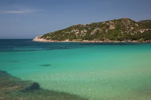Tempio: Italy, Sardinia, Baja Sardinia. Resort beach