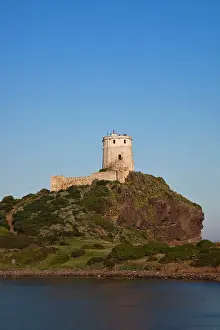 Watchtower: Italy, Sardinia, Nora. Spanish watchtower