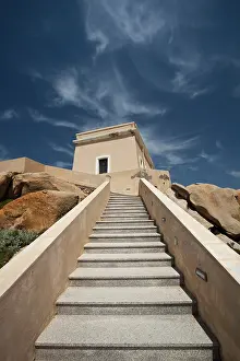 Tempio: Italy, Sardinia, Santa Teresa Gallura. Staircase