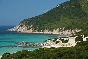 Sardinia: Italy, Sardinia, Solanas. Beach