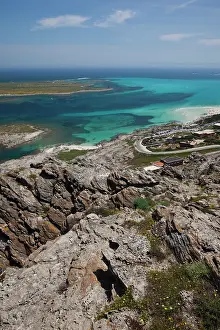 Cast: Italy, Sardinia, Stintino. View of the Spiaggia