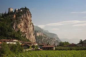 Mountaintop: Italy, Trento Province, Arco. Mountaintop