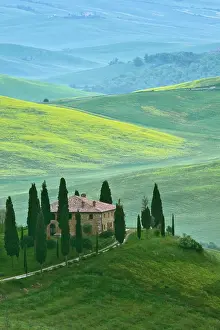 D Orcia: Italy, Tuscany. The Belvedere or beautiful