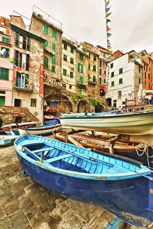 Terra: Italy, Tuscany, Cinqe Terre. In the fishing