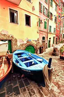 Terra: Italy, Tuscany, Cinque Terre. In the fishing