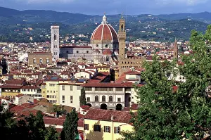 Duomo: Italy, Tuscany, Florence. The Duomo