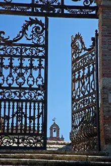 Julie: Italy, Tuscany, Montepulciano. The wrought iron