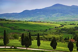 Dennis: Italy, Tuscany. Scenic of the Tuscan countryside