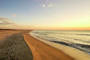 Tranquility: Italy, Tuscany, Versilia. Late afternoon at the beach