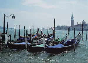 Gondolas: ITALY - VENICE, Gondolas