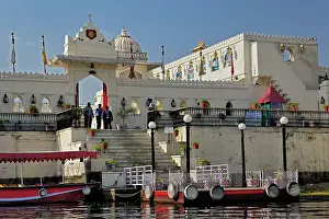 Docked: Jag Mindar Palace, Lake Pichola, Udaipur