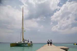 Catamaran: Jamaica, Montego Bay, Tourist catamaran