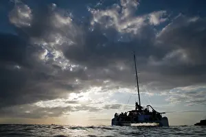 Yacht: Jamaica, Negril, Low Angle view of tourist