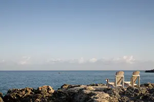 Negril: Jamaica, Negril, Rockhouse Hotel along Caribbean