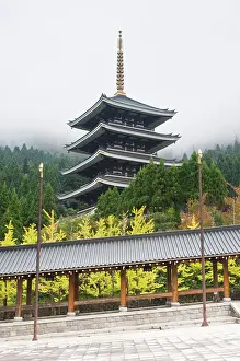Worship: Japan, Fukui, Seidaiji Temple, Pagoda