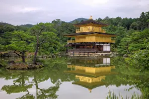 Pavilion: Japan, Kyoto. Temple of the Golden Pavilion