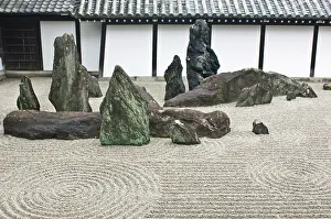Minimal: Japan, Kyoto, Tofukuji Temple, Rock Garden