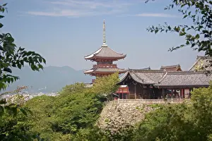 Pagoda: Japan, Kyoto, The View from Kiyomizu Temple