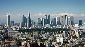 Shinjuku: Japan. Tokyo. Shinjuku Ditrict Skyline